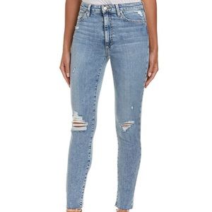 Joe’s high rise skinny ankle jeans